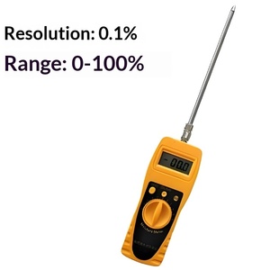 Analyseur d'humidité du sol, du sable et du gravier SS-10A, écran LCD, détermination rapide, méthode à haute fréquence pour la détection du sable - Product Image 6