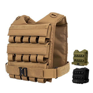 <span class=keywords><strong>Gilet</strong></span> <span class=keywords><strong>lesté</strong></span> personnalisé réglable Fitness Hyperwear Nylon poids <span class=keywords><strong>gilet</strong></span> de course pour la marche Gym Jogging boucle de poche - Product Image 2