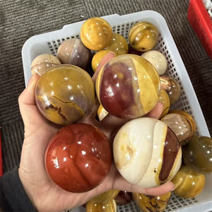 Venta al por Mayor de Esferas de <span class=keywords><strong>Jaspe</strong></span> Mookaite Natural, Cristales de Piedra Pulida para Sanación - Product Image 2