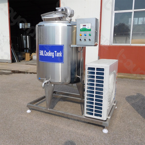 ถังทำความเย็นนมขนาด 500 ลิตร 1000 ลิตร 2000 ลิตร 5000 ลิตร ตู้เย็นอุตสาหกรรม เครื่องทำความเย็นนมและน้ำผลไม้ ตู้แช่นมพร้อมเครื่องผสม - Product Image 3