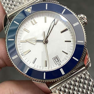 2025นาฬิกากลไกสุดหรูระดับไฮเอนด์สำหรับผู้ชายสายนาฬิกาสายเหล็กหน้าปัดสีเขียวปฏิทินนักบินนาฬิกาผู้ชาย - Product Image 1