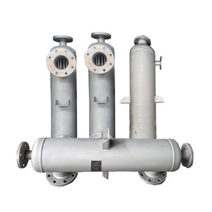 เครื่องแลกเปลี่ยนความร้อนแบบท่อสแตนเลส 040.50.6 แผ่นท่อคู่ สำหรับระบายความร้อนด้วยน้ำบริสุทธิ์ในงานเคมี - Product Image 1