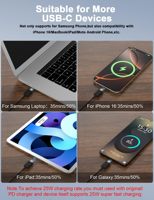 Câble de charge USB C vers C 5A 25W 45W Chargeur rapide de type C Câble de données pour Samsung Galaxy S25 S24 Ultra Note 20 Z Fold 7 Câble de données