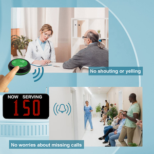 Điện tử chờ đợi số máy gọi hệ thống quản lý hàng đợi mất một số máy nhắn tin lần lượt O Matic cho ngân hàng phòng khám nhà hàng - Product Image 4