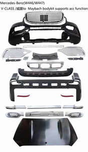 Vente flash - Kit de mise à niveau extérieur de luxe Haobang - Plastique - Couleur personnalisée - Style <span class=keywords><strong>MB</strong></span> - Pour Mercedes Classe V - Vito - Metris - <span class=keywords><strong>V250</strong></span> - V260 - Product Image 2