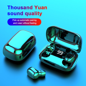 NUOVI Auricolari Wireless TWS <span class=keywords><strong>L21</strong></span> 5.0, Cuffie In-ear con Bassi Potenti, Auricolari <span class=keywords><strong>L21</strong></span> Pro - Product Image 6