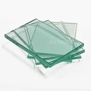 5mm şeffaf ince temperli cam özel kesim boyutu sertleştirilmiş bina camı panelleri üreticisi fiyat
