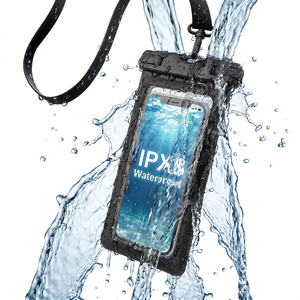 Étui étanche pour téléphone avec fermeture facile et robuste, sac étanche IPX8 pour téléphone portable, idéal pour la plage, cadeau pour maman, protection. - Product Image 1