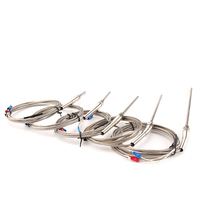 1m 2m 3m 4m 5m Type K E J PT100 50mm 150mm 100mm 200mm sonde câble fileté capteur de température Thermocouple M8