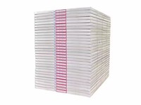 Taille personnalisée a4 a3 1 2 3 4 5 6 couches forme duplicata facture facture reçu enregistrement fichier livre ncr ordinateur papier autocopiant