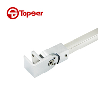 Barre de support de porte de douche en verre en acier inoxydable de haute qualité, Pull Rob pour porte moustiquaire de salle de douche