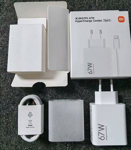 EU 67W <span class=keywords><strong>Cargador</strong></span> <span class=keywords><strong>Redmi</strong></span> Mi Usb Tipo C Juego de cables de carga Pared de viaje Teléfono celular portátil 67W Adaptador de <span class=keywords><strong>cargador</strong></span> rápido para Xiaomi - Product Image 5