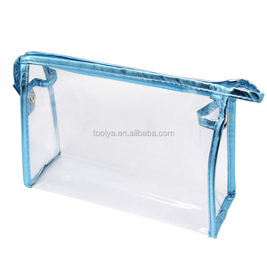 Tùy Chỉnh Quà Tặng Khuyến Mãi Trong Suốt <span class=keywords><strong>Pvc</strong></span> Chống Thấm Nước Vệ Sinh Cá Nhân Du Lịch Lưu Trữ Mỹ Phẩm Trang Điểm Zip <span class=keywords><strong>Bag</strong></span> Pouch - Product Image 3