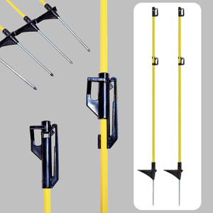 Poste de Cerca de Fibra de Vidrio para Granja, para Cercar el Pasto de los Caballos, Cerca Eléctrica de Fibra de Vidrio - Product Image 5