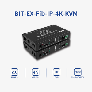 Zero Latency <strong>HDMI</strong> 4K Fiber Extender Over Fiber Industrial-Grade 4K60Hz Transmitter RS232 Transparent Transmission - Product Image 4