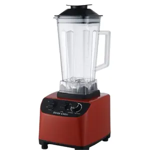 Oem Keukenapparatuur 4500W 2l Dubbele Kop Zilveren Kuif Smoothie Vruchten Blenders 2in1mixer Grinder