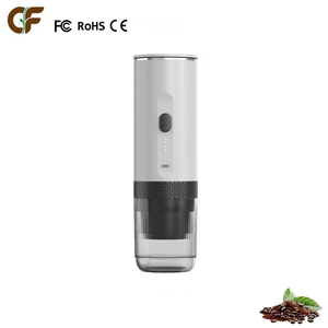 Machine à café italienne portable 80 ml, sans fil, pour voyage en extérieur, cafetière portable, machine à expresso à capsules, multi-fonctions - Product Image 1