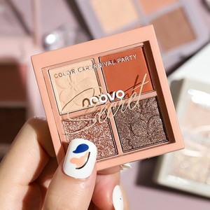 NOVO Mini Palette de Fards à Paupières Histoire de Fleur de Cerisier Quatre Couleurs Fard à Paupières Couleur Sakura Fête Carnaval - Product Image 3