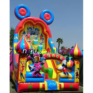 <span class=keywords><strong>Castillo</strong></span> Inflable con Diseño de <span class=keywords><strong>Mickey</strong></span> <span class=keywords><strong>Mouse</strong></span> con Tobogán y Área de Salto en Venta - Product Image 5