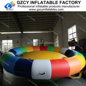 Giroscopio Acuático Inflable de PVC para Juegos de Parque Acuático, Disco Volador, Bote Remolcable, Saturno Acuático, Marca Inflable GZCY - Product Image 4