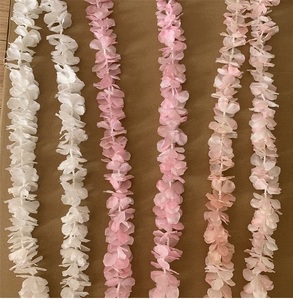 Guirnalda de Flores Artificiales de Seda para Boda, Guirnalda de Flores de 1m o 2m para Decoración del Hogar, Venta al por Mayor - Product Image 2