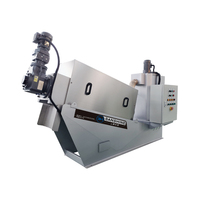 HDL-401 automatische elektrische Kaninchen Schwein Kuh Huhn Vieh Anilmal Mist Mist Dehydrator Feste Flüssigkeit Separator Maschine
