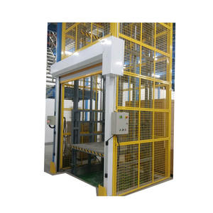 Подгонянная сверхмощная электрическая гидравлическая подъемная платформа грузовой подъемник для вертикальной транспортировки поддонов/материалов - Product Image 6