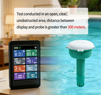 Testeur d'eau pour piscines Tuya Wifi : Mesure en ligne du pH, ORP, TDS, EC, sel et chlore