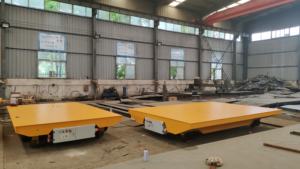 Chariot de transfert électrique de 10 tonnes pour bobines d'acier pour usine de fabrication - Product Image 4