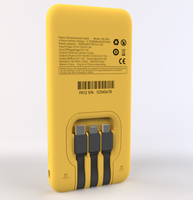Banque d'alimentation partagée avec charge rapide compatible avec les téléphones iPhone et Android