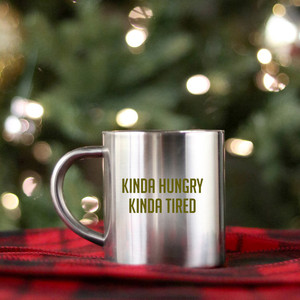 Kinda Hungry Kinda Tired Mug en or et argent - Product Image 2