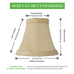 <span class=keywords><strong>Paralume</strong></span> per Lampadario Color Oro, Lampada da Parete Artigianale, <span class=keywords><strong>Coprilampada</strong></span> Ecologico - Product Image 2