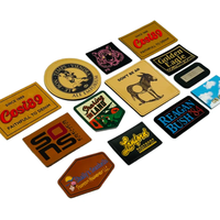 Étiquettes de décoration de vêtements Conception d'usine OEM Logo coloré personnalisé Patchs en cuir pour jeans et chapeaux