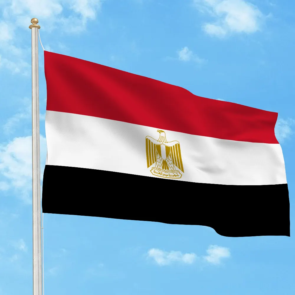 Флаги страны размером с полюс Египет в подарок флаг