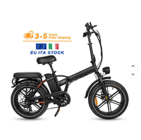 Vélo électrique pliable de montagne EU Warehouse FLM V9 20 pouces, 48V 15Ah 250W-500W, léger, pour trajets urbains