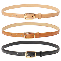 Ceinture à boucle imprimée léopard pour femmes, ceinture polyvalente Vintage européenne et américaine, décor pour jeans, nouvelle collection