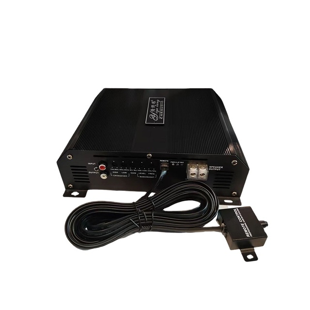 Powerful Multichannel Car Audio Amplifier with Subwoofer Aluminum Alloy Vehicle Power Stereo Amp Class AB Car Sound Amplifiers