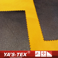 Veste coupe-vent imperméable à 3 couches Tissu pongé en polyester laminé avec membrane PTFE Tricot Motif tissé Utilisation pour gilet