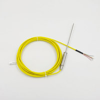 Sonde de température RTD médicale et sanitaire SR801-1, de précision multi-niveaux, avec fil FEP PFA pour stérilisateur et équipement de désinfection à température constante