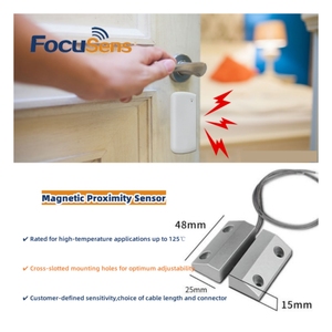 12V Home <strong>Burglar</strong> <strong>Alarm</strong> Contact Sensor with Magnetic Switch Reed Switch for <strong>Door</strong>/Window for Roller Shutter <strong>Door</strong> NO/NC Switch - Product Image 3