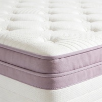 Matelas hybride Hellosleep pour lit double, matelas à mémoire de forme, fermeté moyenne, meubles de chambre à coucher modernes