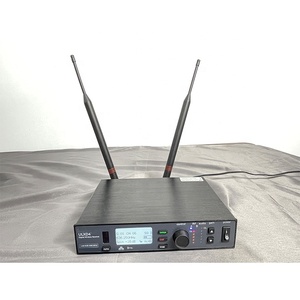 Hệ thống micro không dây hiệu suất sân khấu chuyên nghiệp ulxd4 Micrô Tai nghe năng động cầm tay UHF 2 kênh - Product Image 3