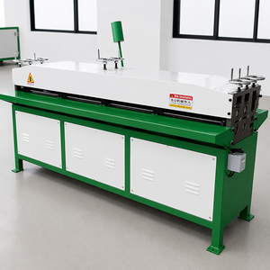 Rullatrice per Scanalature ad Alta Velocità a 7 Linee per Condotti HVAC, Utensile Meccanico per Bordatura e Rinforzo Lamiere 20Ga - Product Image 1