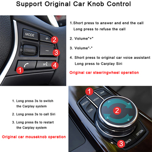 Système multimédia tactile pour voiture, système Linux pour BMW E60 E61 E62 E63 E90 E91E92 E93 CCC CIC, système <span class=keywords><strong>Android</strong></span> Auto, CarPlay sans fil - Product Image 4