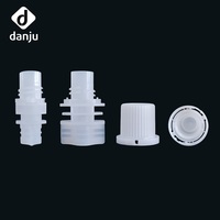 Capuchon de poche en plastique PP 8,6 mm durable et écologique pour sachets souples à bec verseur pour liquides et cuisson à haute température