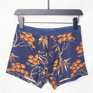 Calzoncillos Bóxer de Rayón de Bambú, de Tiro Medio, Transpirables, Ecológicos, Antibacterianos, Suaves, Cómodos, Elásticos y Relajados, Ropa Interior Masculina - Product Image 4