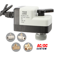 Mini-moteur électrique à commande par micro-interrupteur, boule d'eau électrique, cycle de vie long, AC220V/AC24V, température normale, maison, vanne 2 voies DN25