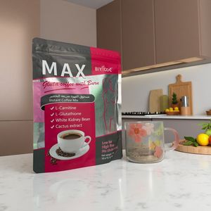 <span class=keywords><strong>Café</strong></span> para Adelgazar Biyode Max Gluta Burn Mix, Natural, con Vitamina C, Bajo en Grasas y Alto en Fibra, para Hombres Africanos, Dieta China, 28 Días, ¡Oferta! - Product Image 2