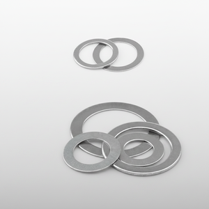 Rondelles plates personnalisées en acier inoxydable 18-8 plaqué zinc de 0,1 mm, 0,2 mm, 0,3 mm, 0,5 mm - Product Image 4