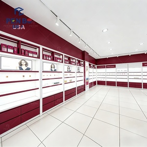 Muebles de <span class=keywords><strong>Boutique</strong></span> para Extensiones de Cabello de Salón de Belleza Personalizados Penbo, Iluminación LED, Estantes para Extensiones de Cabello, Vitrina para Exhibición de Cabello - Product Image 2